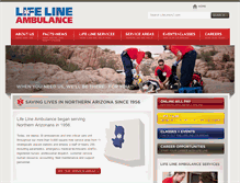 Tablet Screenshot of lifelineaz.com